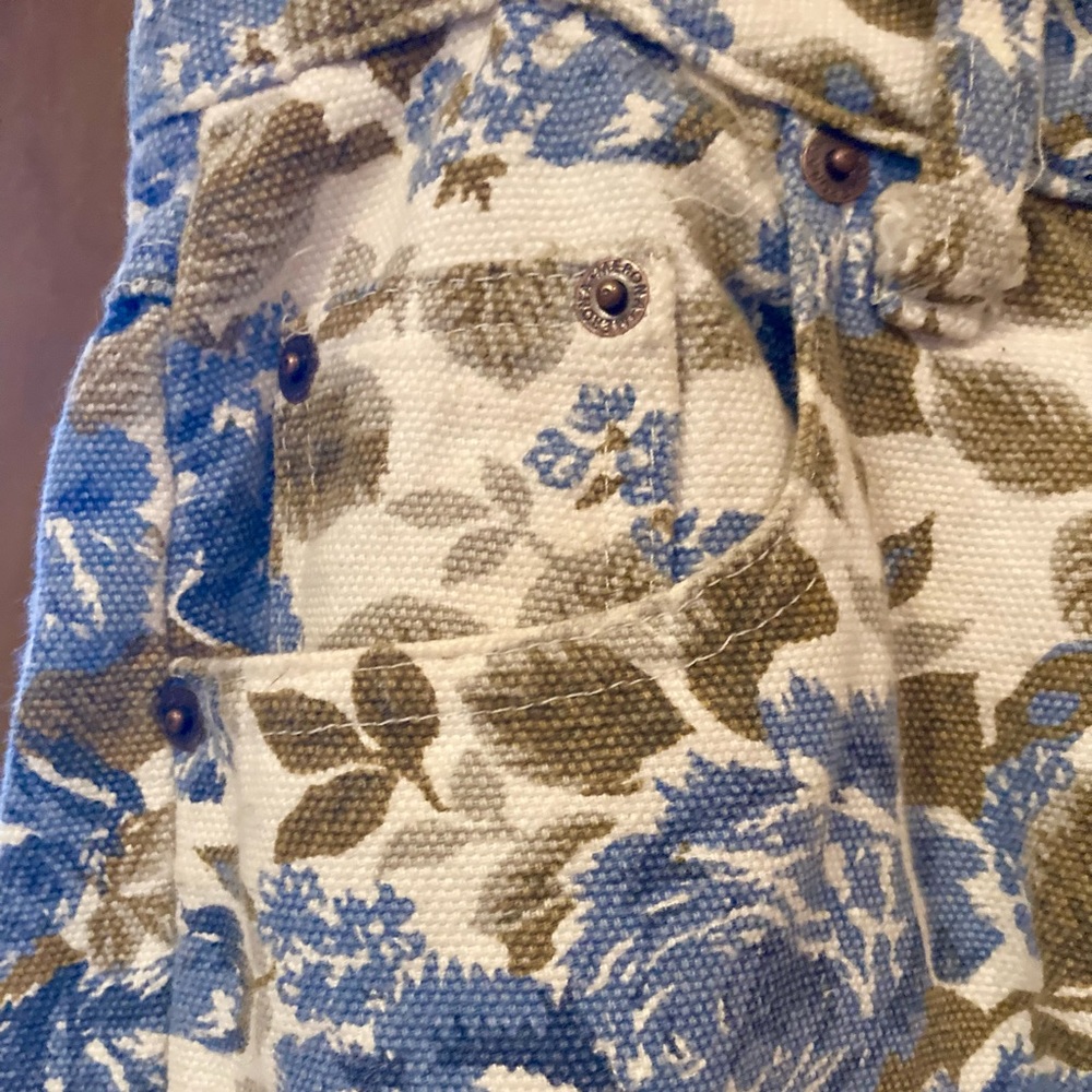 Vintage High waisted floral shorts 90s - Picture 6 of 13